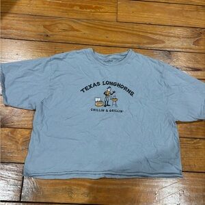 (968) TEXAS LONGHORS LIFE IS GOOD CHILLIN & GRILLIN SHIRT